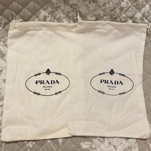 Auth Prada Shoes Dustbag